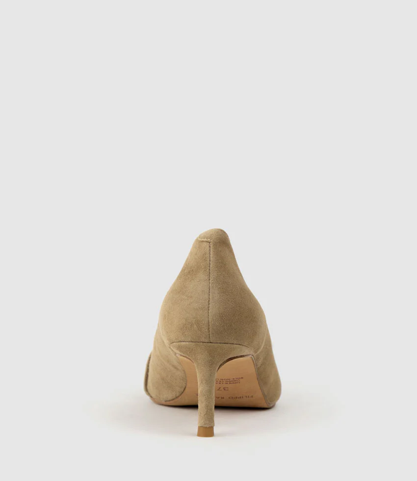 AVERE55 Choked Pump in Cashew Suede - Image 3