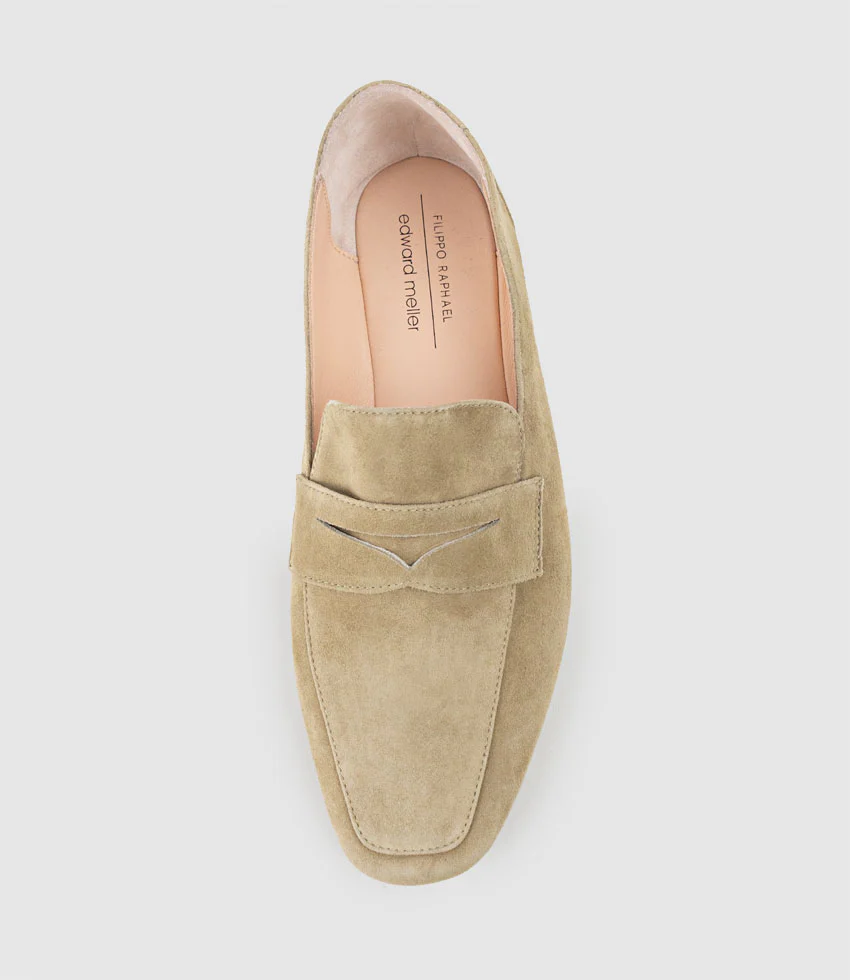 FAXON Loafer in Sahara Suede - Image 5