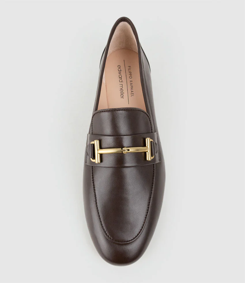 FRANCO Loafer in Chocolate Calf - Image 5