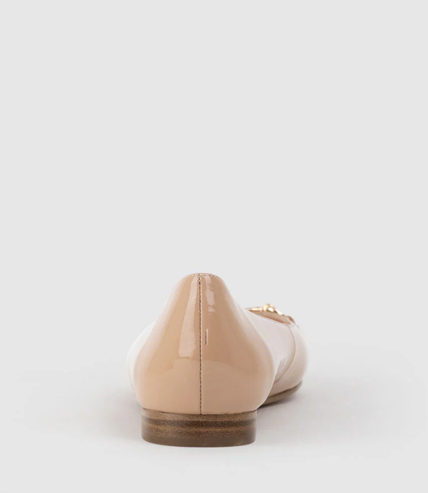 FRIA Ballet with Hardware in Nude Patent - Image 3