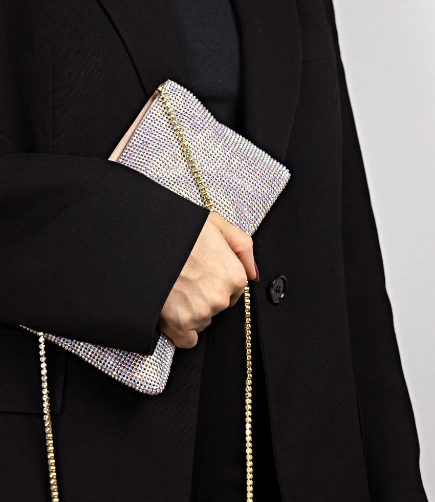 NAOMI Crossbody Bag in Crystal - Image 4